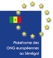 logo plateforme des ONG européennes au Sénégal
